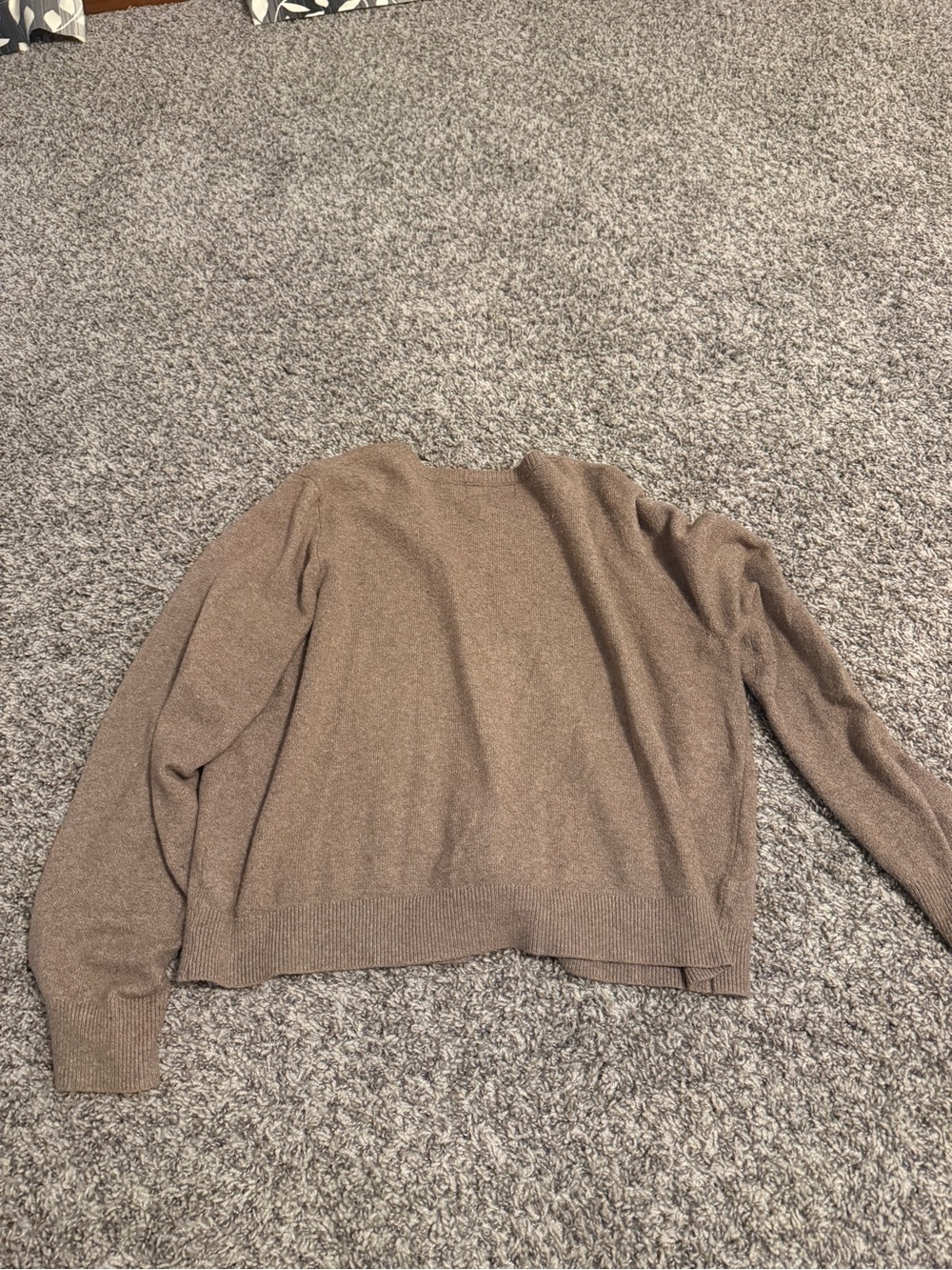 Old Navy Brown Crewneck Lightweight Sweater